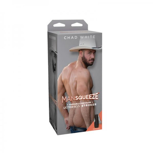 Man Squeeze - Chad White - Ultraskyn Stroker - Ass Vanilla - happyshop365247