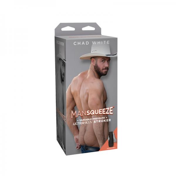 Man Squeeze - Chad White - Ultraskyn Stroker - Ass Vanilla - happyshop365247