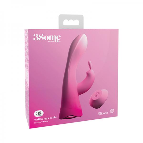 Threesome Wall Banger Rabbit Pink - happyshop365247