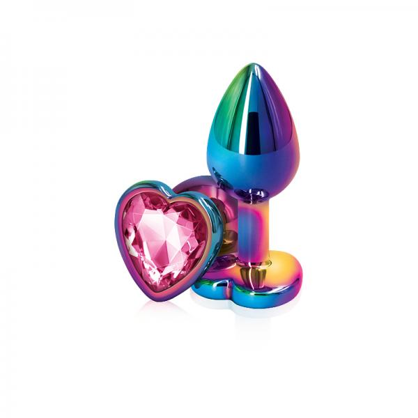 Rear Assets Mulitcolor Heart Small Pink - happyshop365247