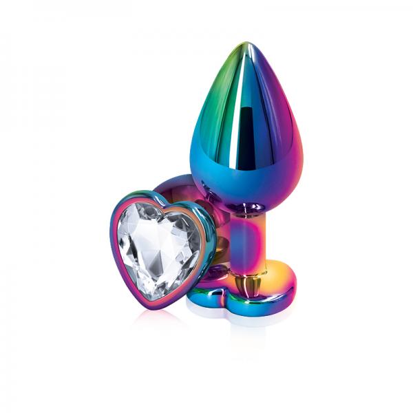 Rear Assets Mulitcolor Heart Medium Clear - happyshop365247