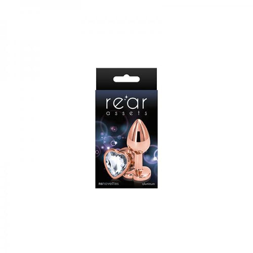 Rear Assets Rose Gold Heart Small Clear - happyshop365247