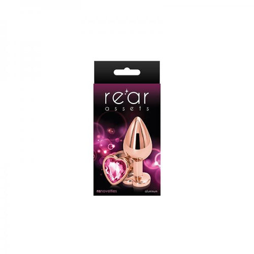 Rear Assets Rose Gold Heart Medium Pink - happyshop365247