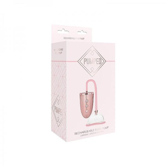 Rechargeable Pussy Pump - Pink - happyshop365247