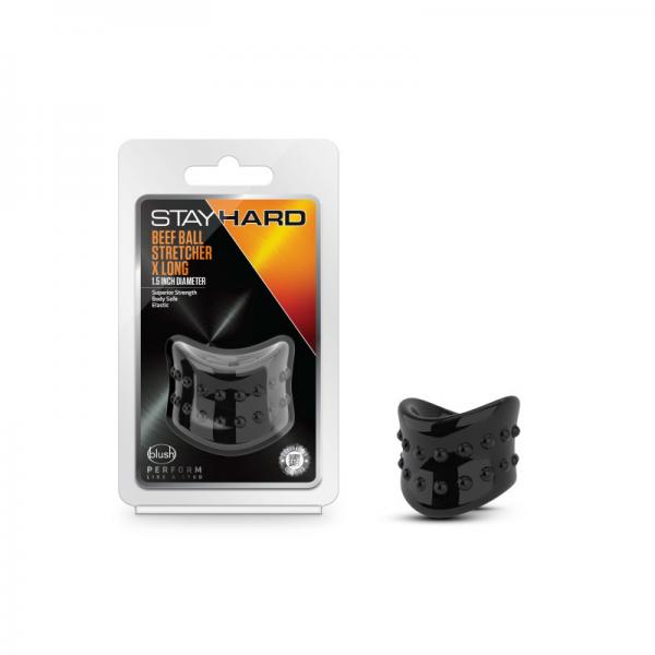 Stay Hard Beef Ball Stretcher X Long 1.5in - happyshop365247