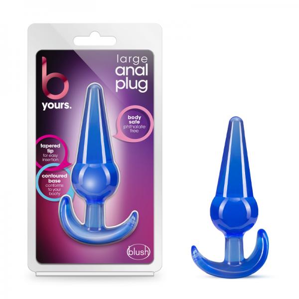B Yours Large Anal Plug Blue - happyshop365247