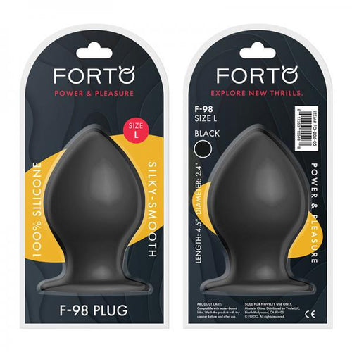 Forto F-98: Cone Large Black - happyshop365247