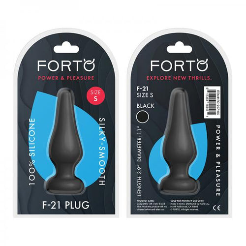 Forto F-21: Tear Drop Small Black - happyshop365247