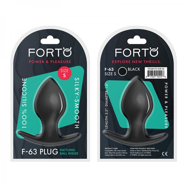 Forto F-63: Rattler Spade Sm Black - happyshop365247