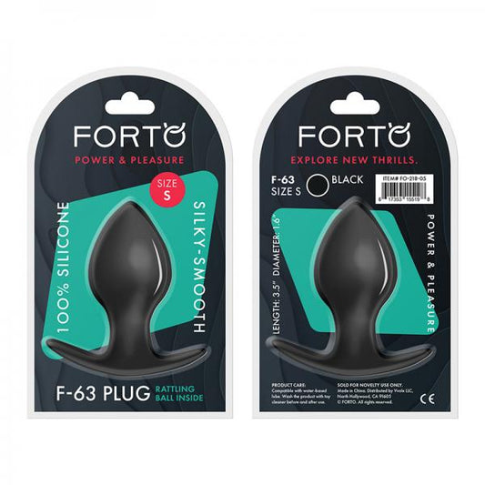Forto F-63: Rattler Spade Sm Black - happyshop365247