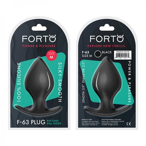 Forto F-63: Rattler Spade Med Black - happyshop365247