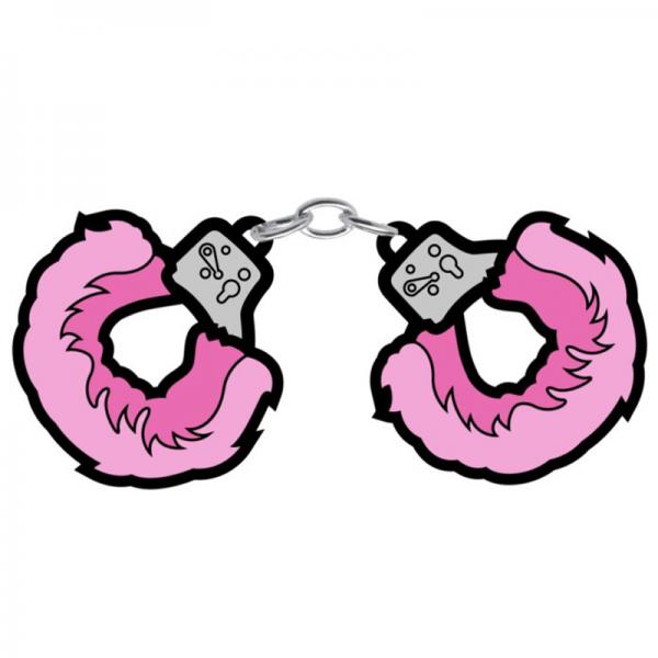 Sex Toy Pin Fuzzy Handcuffs - happyshop365247