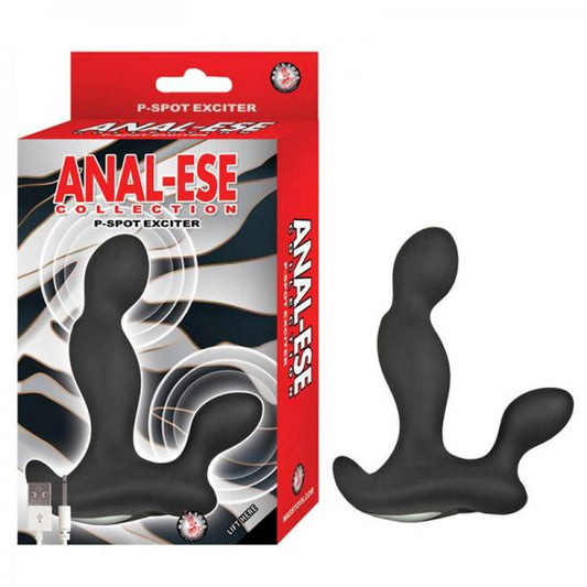 Anal-ese Collection P-spot Exciter - Black - happyshop365247
