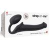 Strap-on-me Semi-realistic Bendable Strap-on Black Size M - happyshop365247