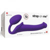 Strap-on-me Semi-realistic Bendable Strap-on Purple Size M - happyshop365247