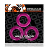 Oxballs Willy Rings 3-pack Cockrings O/s Hot Pink - happyshop365247