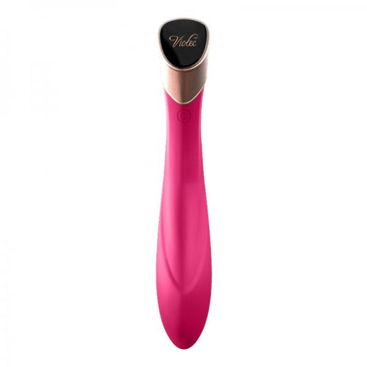 Manto Touch Panel G-spot Vibrator Fuchsia - happyshop365247