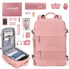 Women Backpack 15.6inch Teenage girl USB charging Laptop Backpack