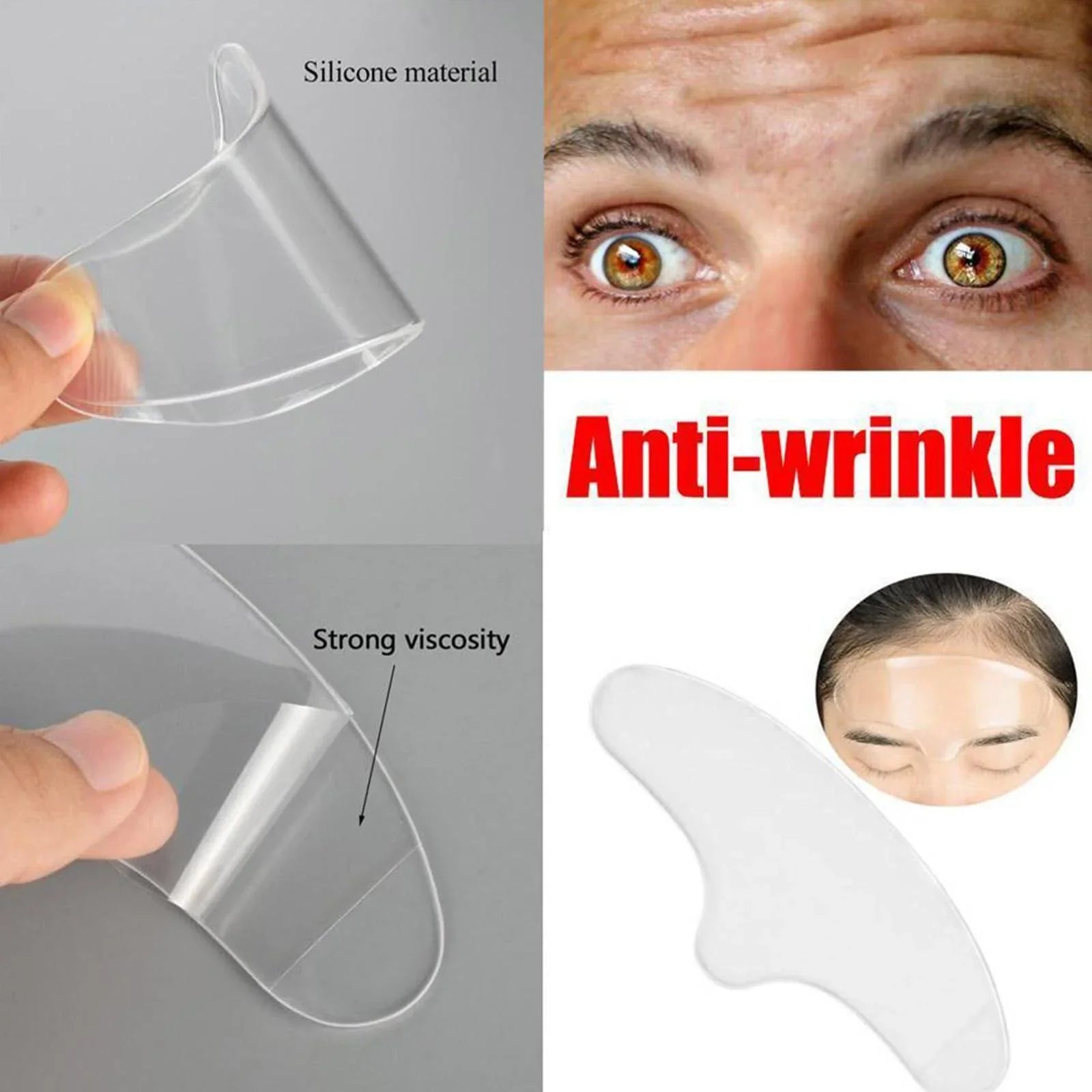 Anti Wrinkle Forehead Patch Forehead Line Removal , Anti-aging Face Skin Care - happyshop365247
